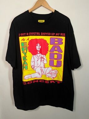 RARE Chinatown Market Studios Erykah Badu Crystal T Shirt XL SOLD OUT